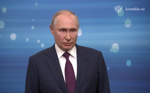 Скриншот видео с сайта Кремля